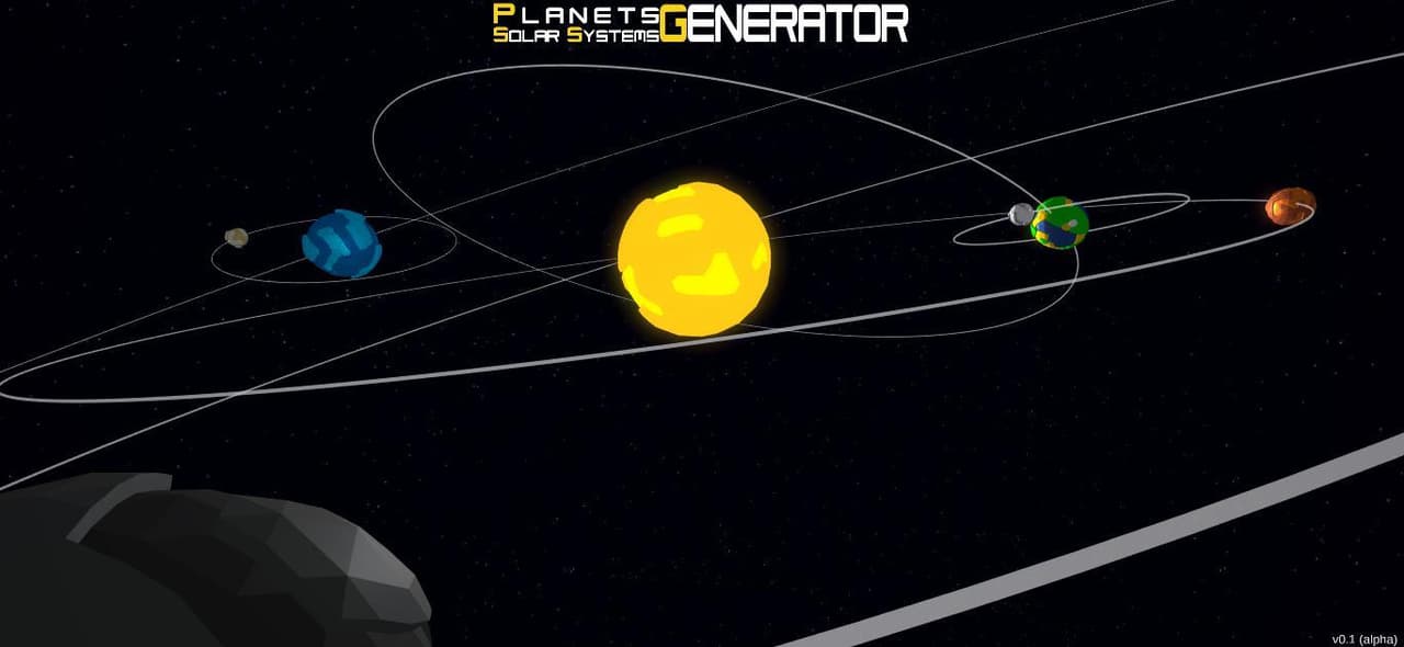 Planets & Solar Systems Generator screenshot 2