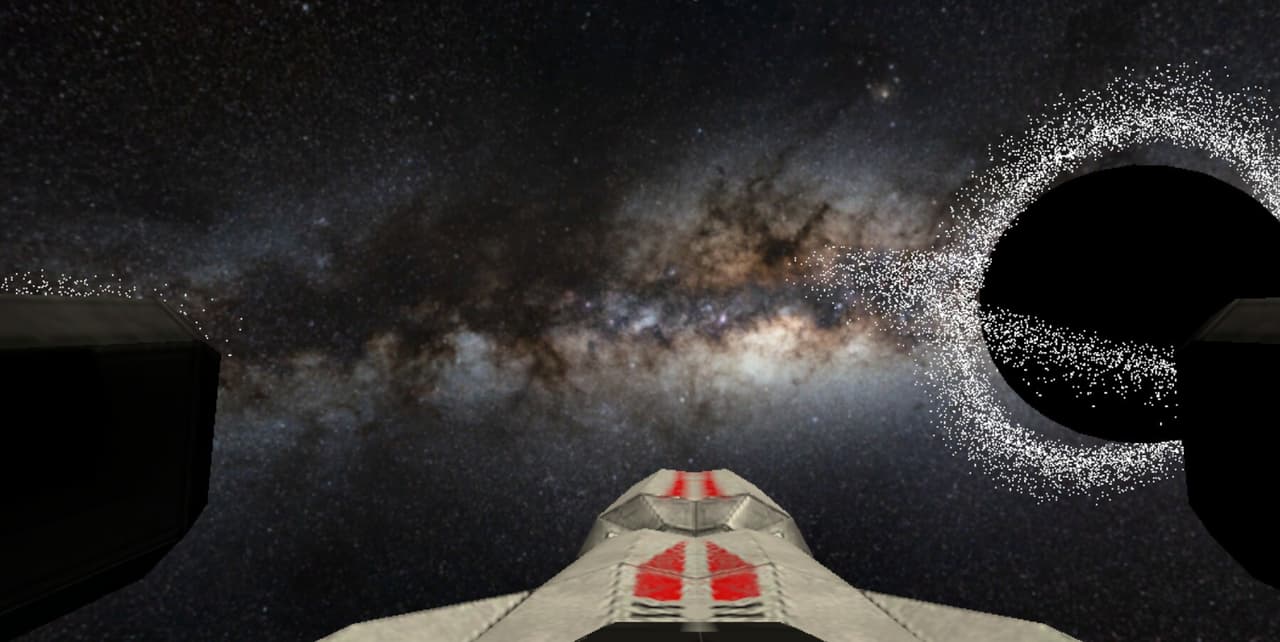VR Black Hole Travel Hypothesis screenshot 2