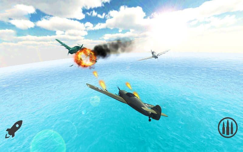 Air Strike HD - Classic 3D Sky Combat Flight Simulator, Warplanes of World War II screenshot 3