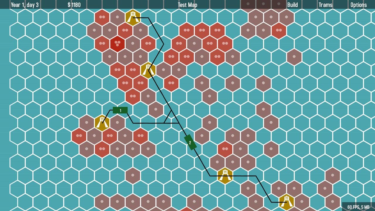 Hex Trams screenshot 3