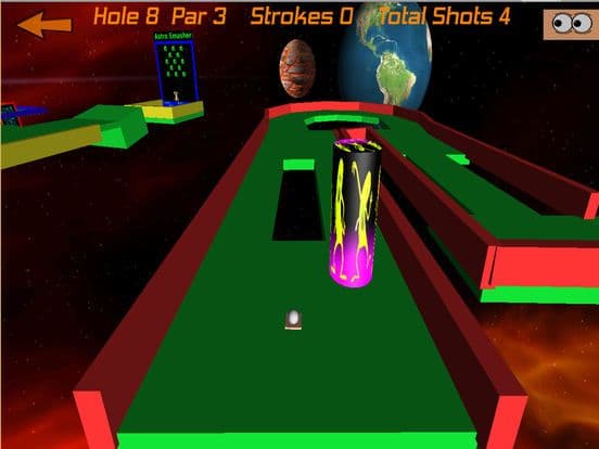 Crazy Golf In Space screenshot 5
