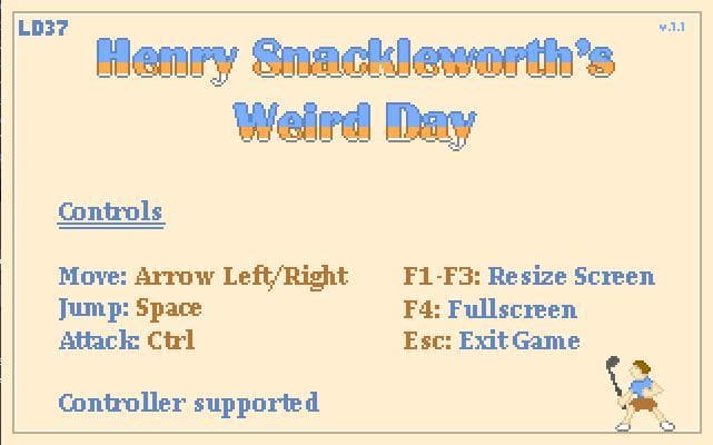 Henry Snackleworths Weird Day screenshot 2