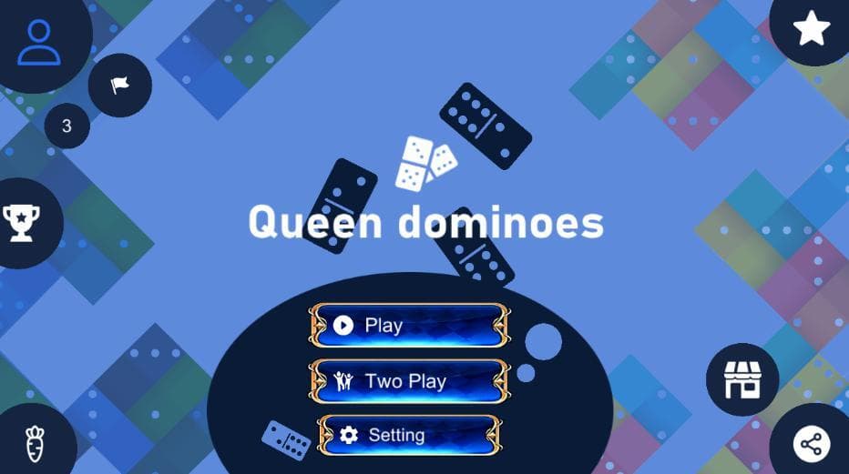 Queen dominoes screenshot 2