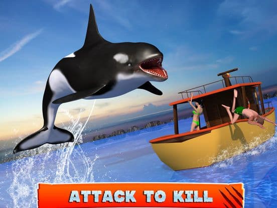 Killer Whale Beach Attack 3D screenshot 3