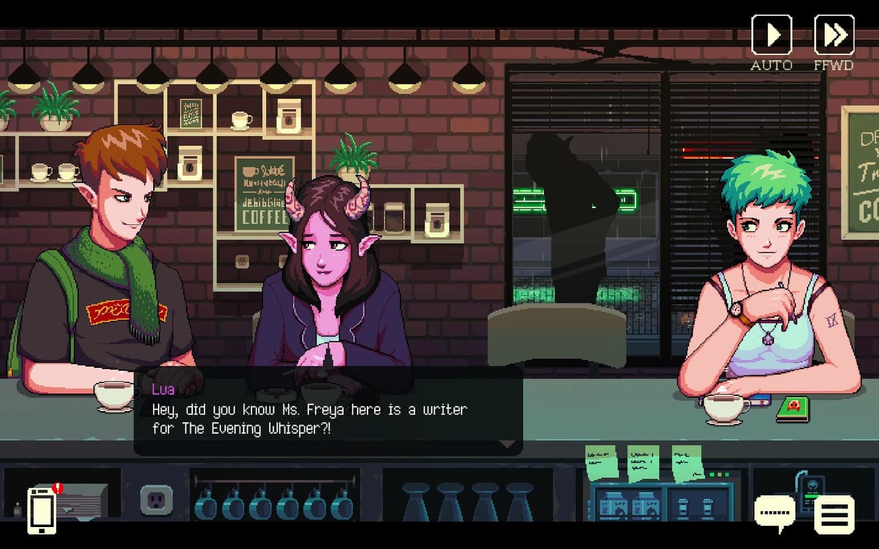 Coffee Talk (itch) (Toge Productions) screenshot 2