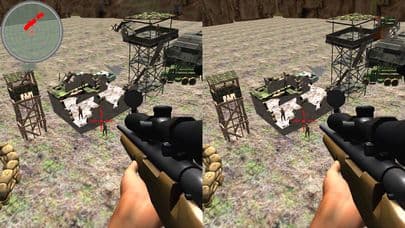 VR Helicopter Sniper: 3D Shoot-ing kill-er Game screenshot 2