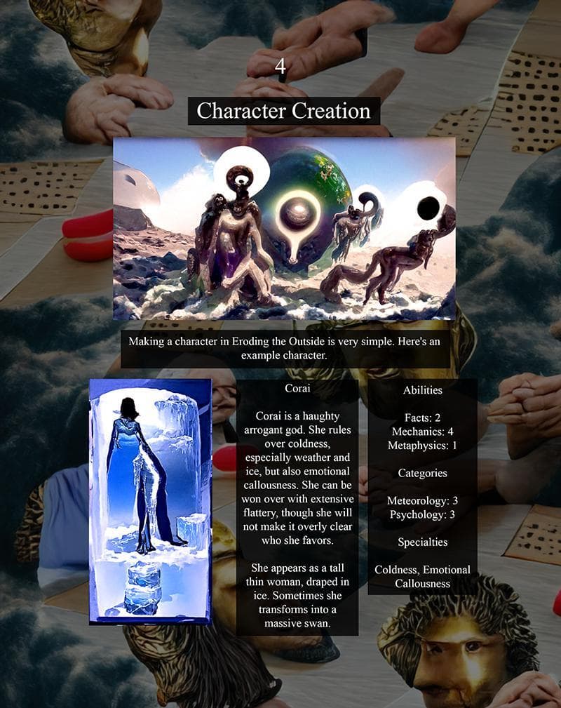 Eroding the Outside: a TTRPG of Gods