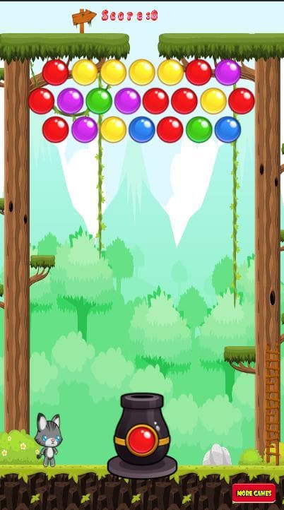 Cat Bubble Shooter screenshot 2