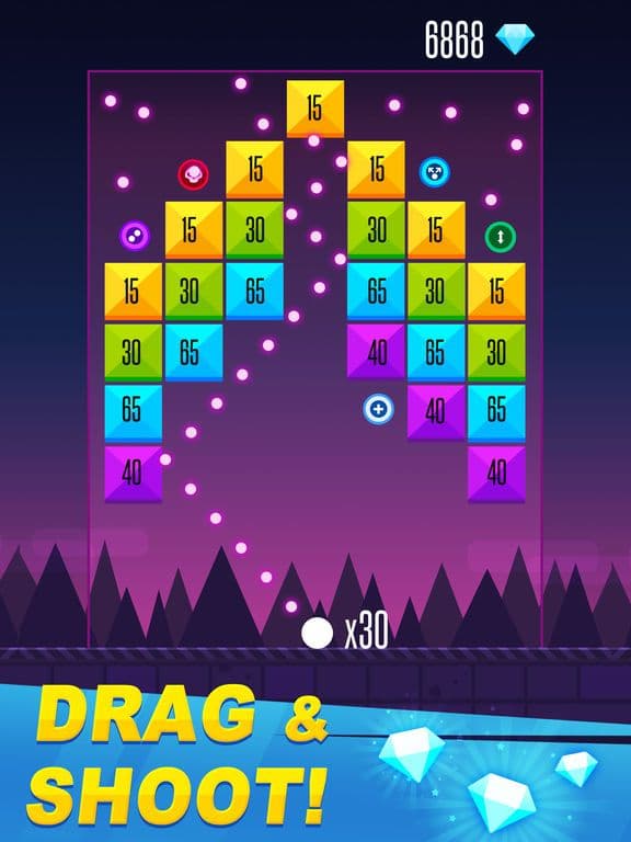 Ball & Brick - Block Breaker screenshot 2