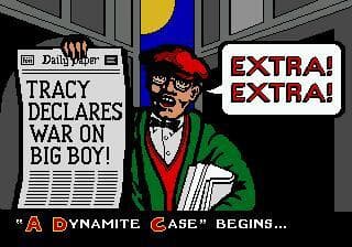 Dick Tracy (Sega) screenshot 2