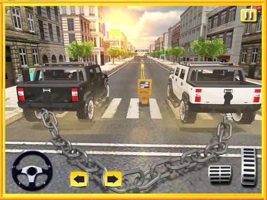 Chained Car Racing 3D screenshot 2