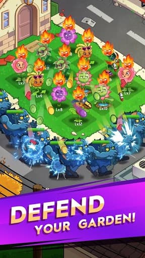 Merge Flowers vs Zombies screenshot 3
