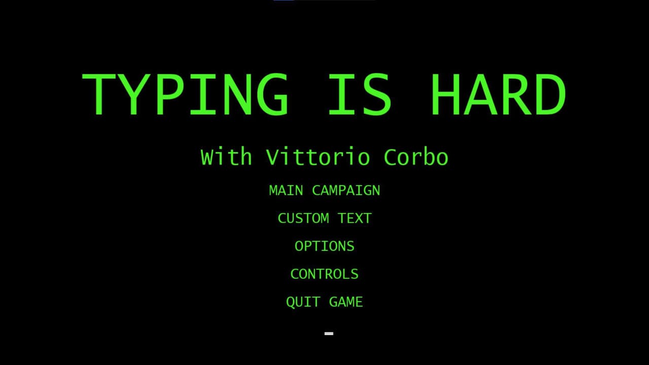Typing is Hard with Vittorio Corbo screenshot 3