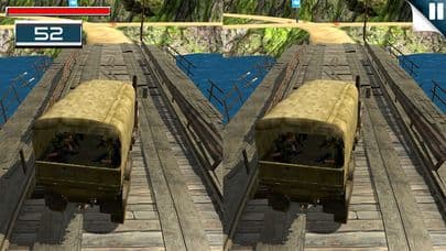 Vr Mountain Army Truck: Simulator game-s 2016 screenshot 2