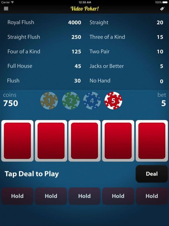 Video Poker! screenshot 4