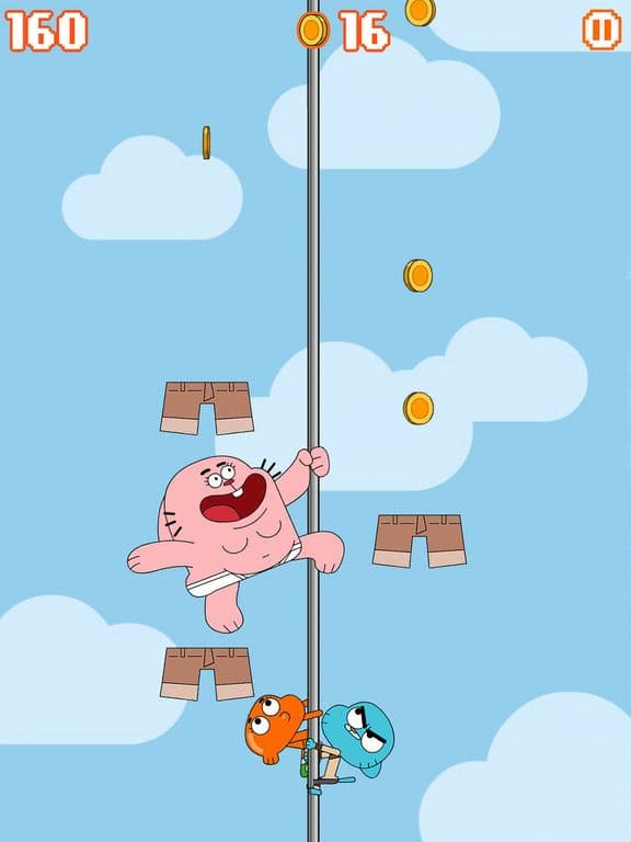 Sky Streaker - Gumball Climbing Arcade Game screenshot 2