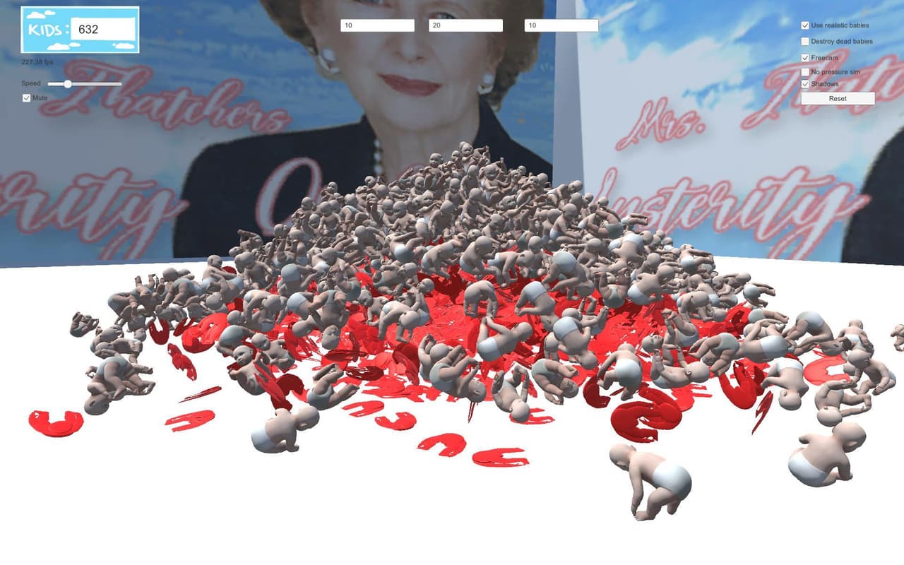 Margeret Thatchers Austerity Orphanage screenshot 2