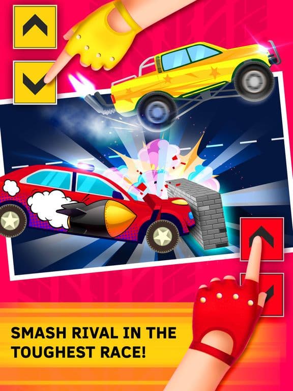 2 Player Car Race Games. Demolition derby car screenshot 2