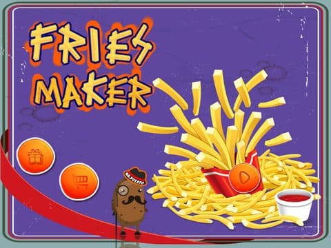Fries Maker - Crazy french fries kitchen cooking game screenshot 2