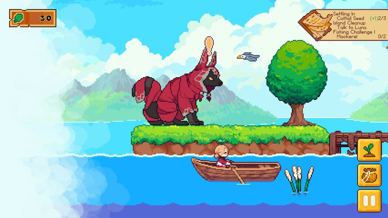 Lunas Fishing Garden screenshot 3