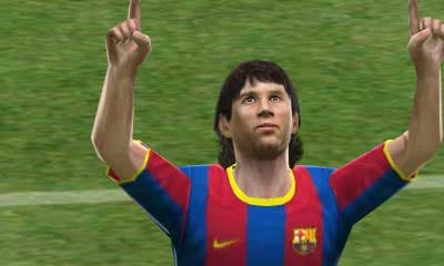 Pro Evolution Soccer 2011 3D screenshot 5