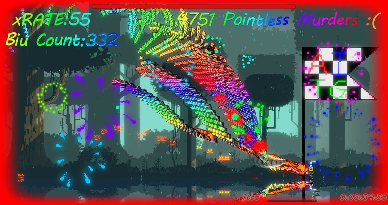 A2C:Ayry seems to be playtesting a 2D runner shooter from Cci screenshot 3