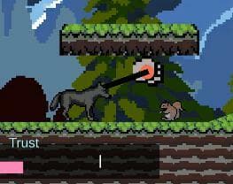 Dog Leash Platformer