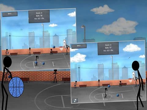 Stickman Street Basketball screenshot 2