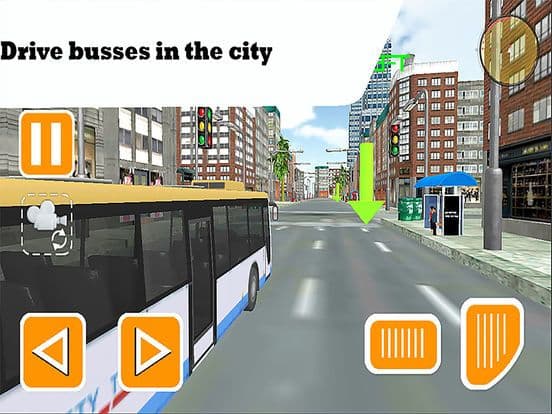 City Bus Driver Sim PV screenshot 3