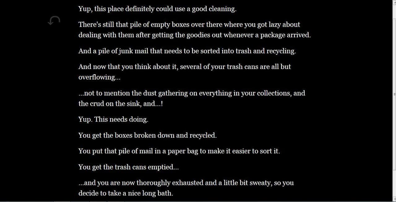 You are a very lazy person. screenshot 4