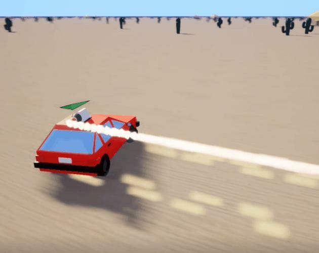 Super Mega Rocket Powered Desert Pizza Delivery Simulator Deluxe Edition screenshot 2