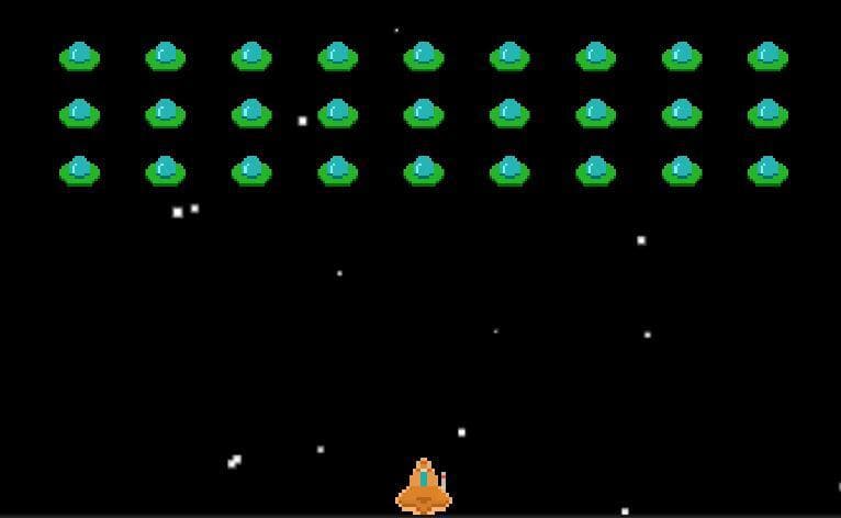 Simple Space Invaders (elm4gnifico)
