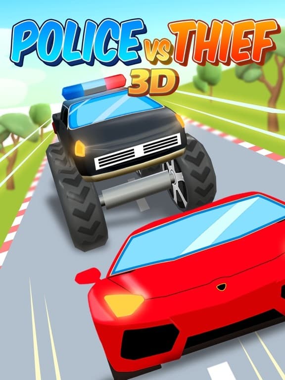 Police vs Thief 3D screenshot 2