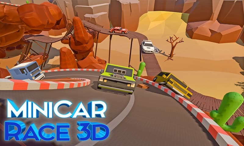 Mini Car Race 3D screenshot 5