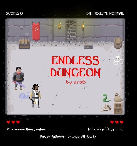Endless Dungeon (itch) (ovo6) screenshot 2