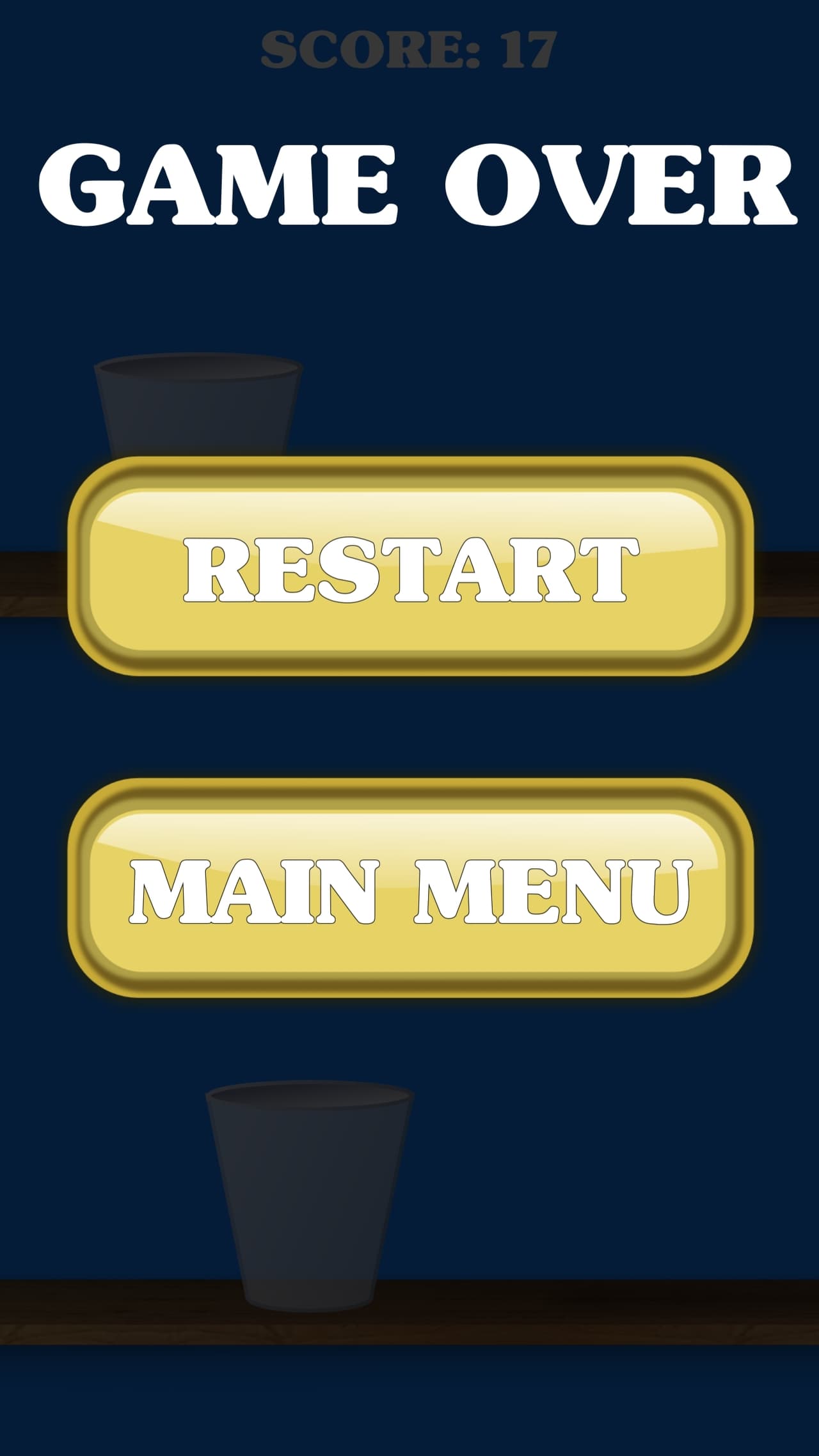 Ice Cube Jump - one tap endless hyper casual game - jump from one glass to another