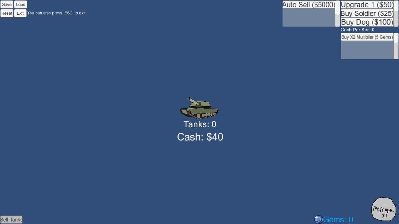 Tank Clicker Lite