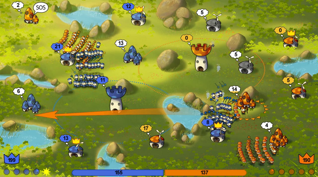 Mushroom Wars screenshot 2