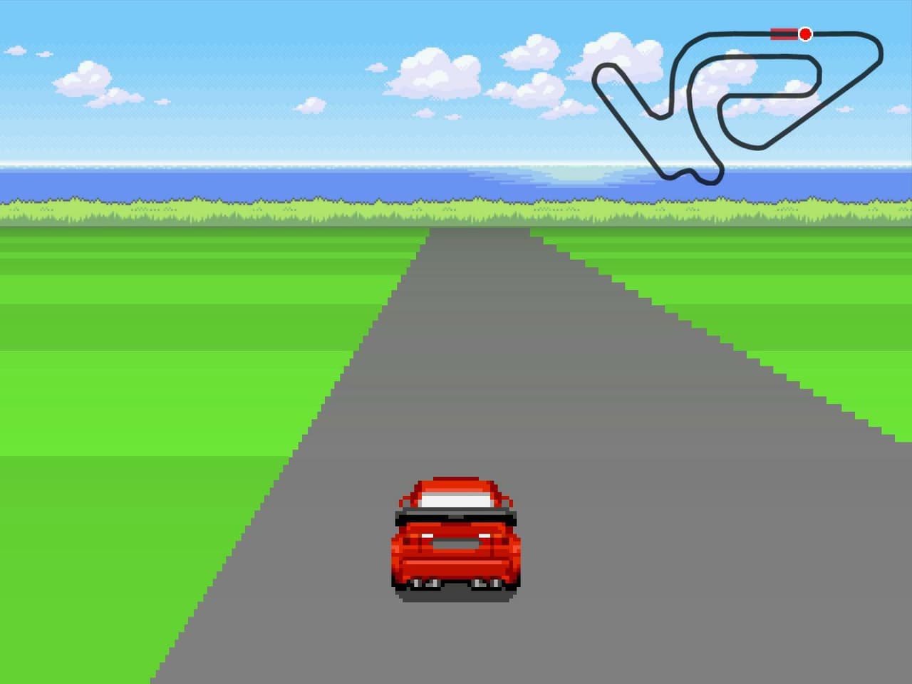 RETRO RACER (NOT MY GAME)