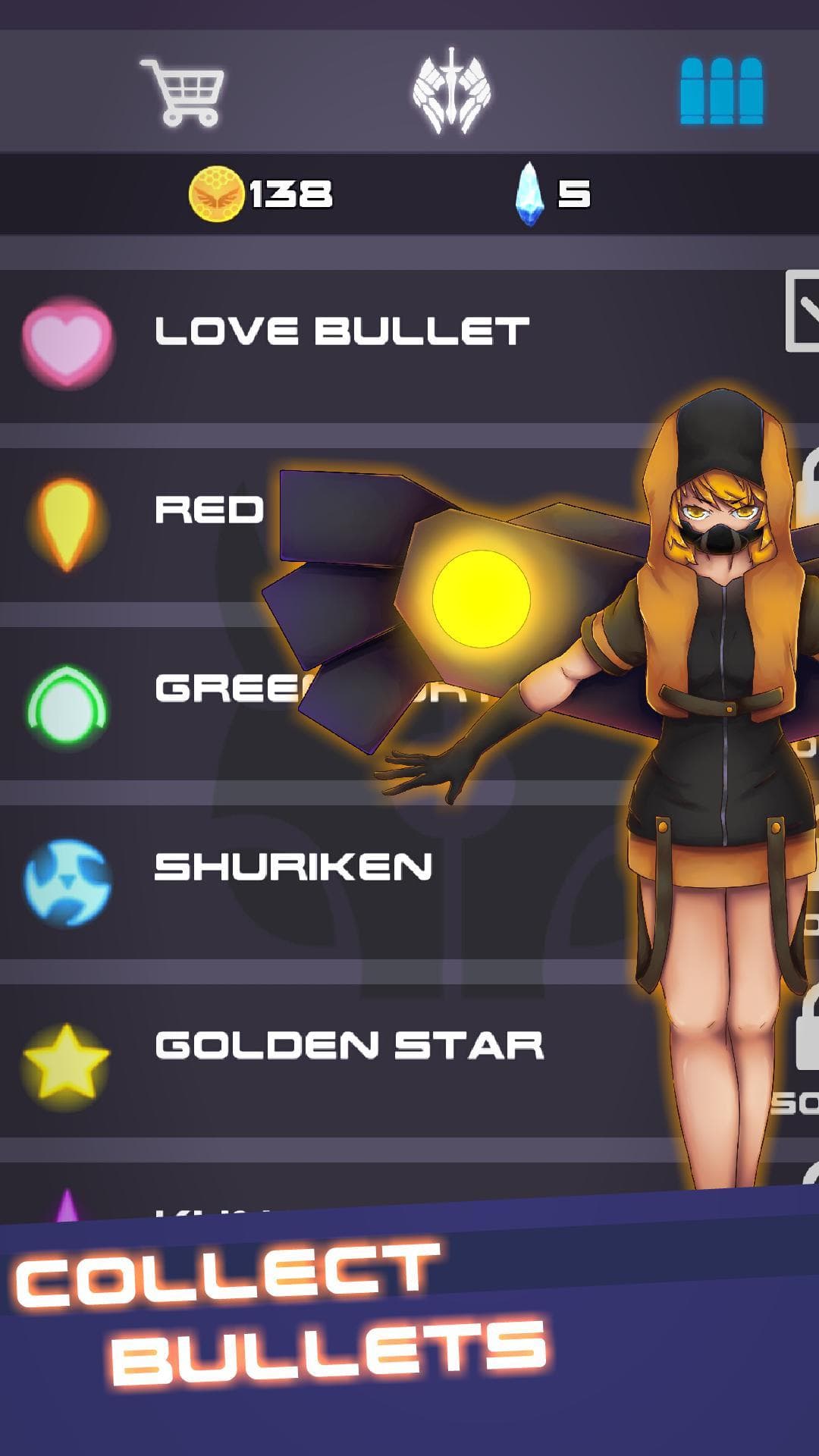 Love Bullet - Fly Shooter screenshot 3