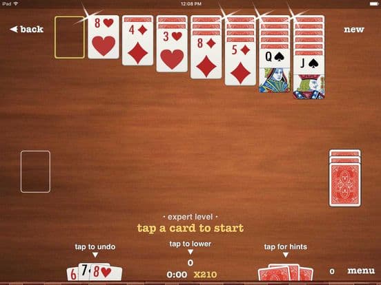 Solitaire ▻ Spiderette + screenshot 3