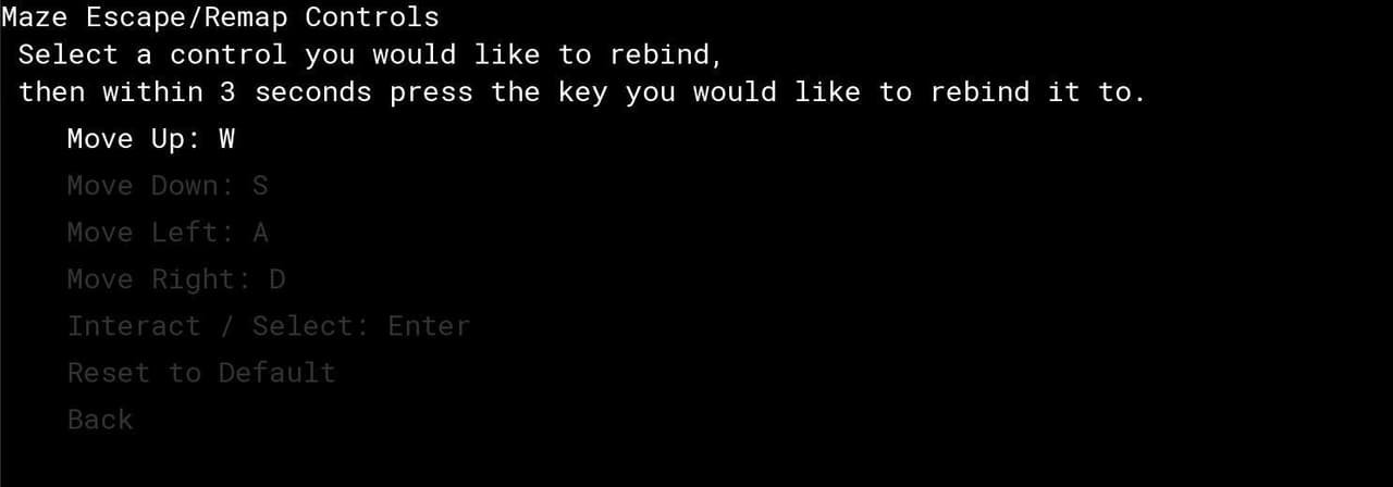 Maze Escape (itch) (Mikha, RigsInRags) screenshot 3