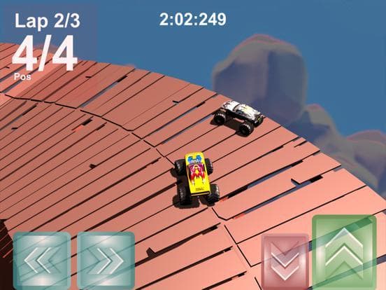 Monster Truck Hill Dash Race screenshot 3