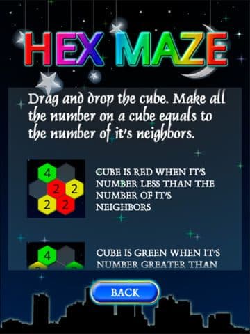 Hex Maze - like sudoku - The most difficult game
