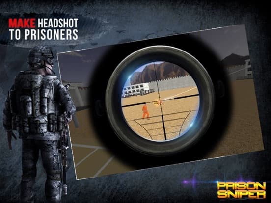 Desert Prison Yard Sniper Pro screenshot 4