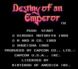 Destiny of an Emperor screenshot 2