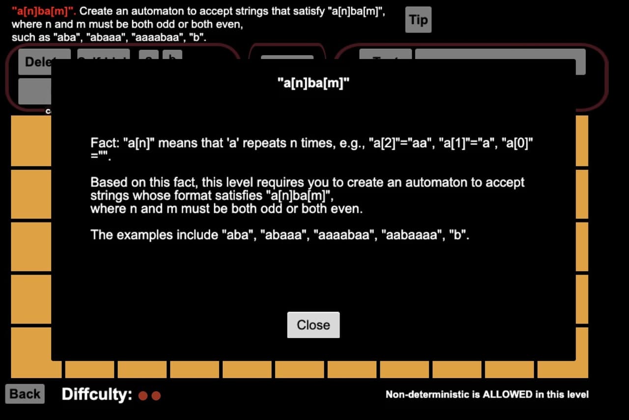 Finite State Automaton Challenges 2 screenshot 6