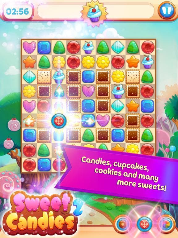 Sweet Candies 2: Match 3 Games screenshot 3