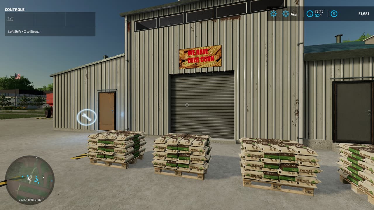 FS22 Deer Corn Porduction