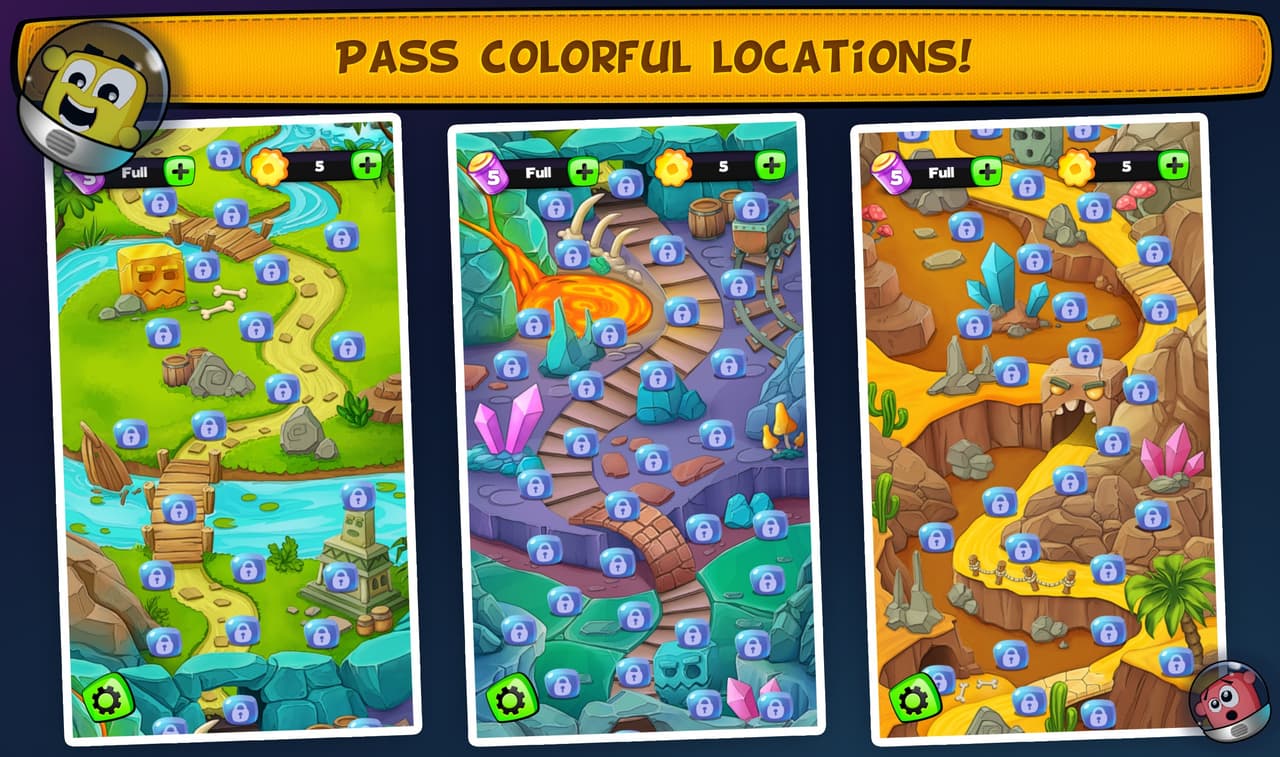 Joy Cubes: Match 3 Puzzle